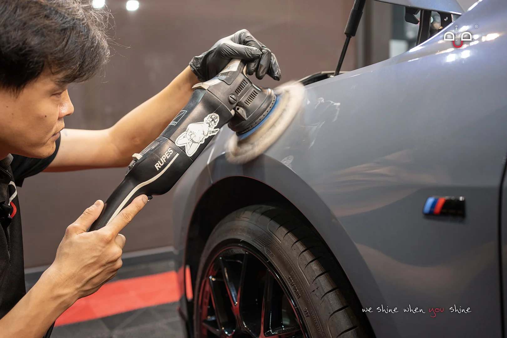 Multi-Stage Paint Correction in-process - C1 Treatment