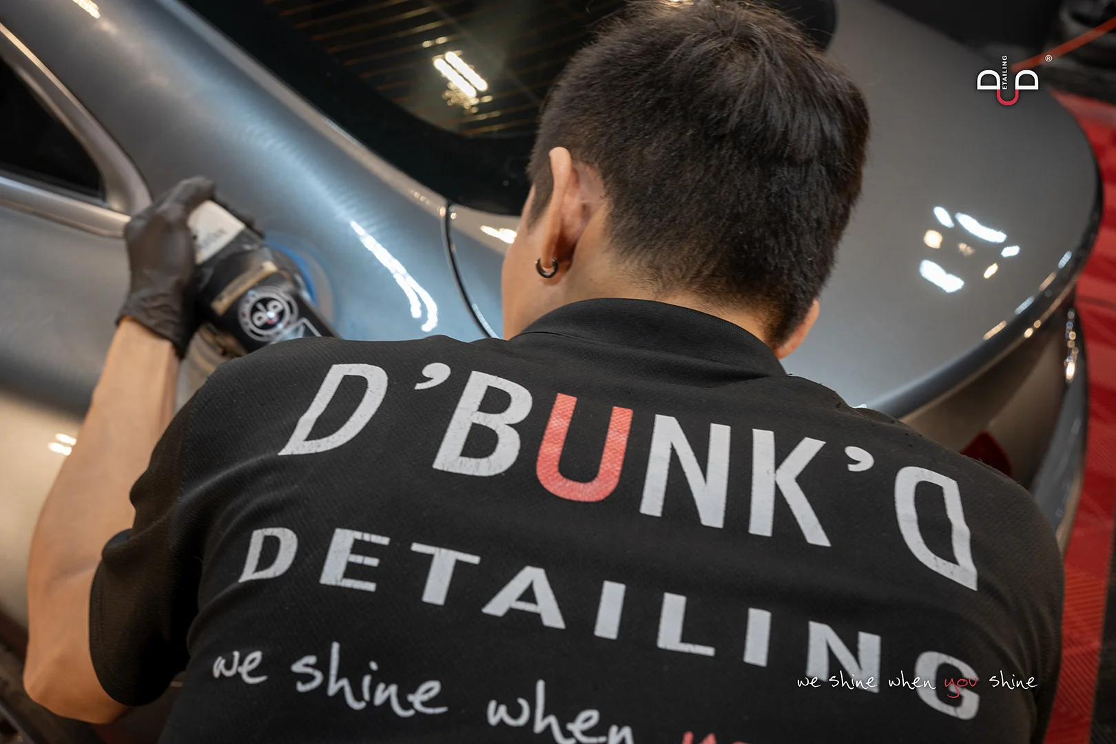 Multi-Stage Paint Correction in process - C2 Treatment